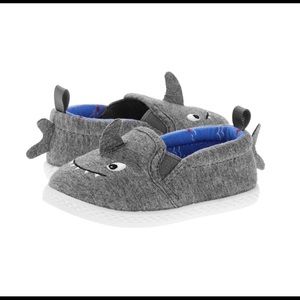 Baby Boys' Canvas Shark Slip-on